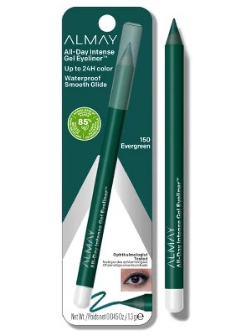 Almay All-Day Intense Waterproof Gel Eyeliner - 150 Evergreen